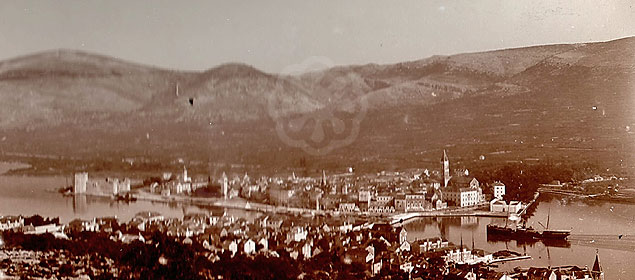 View on Trogir - History
